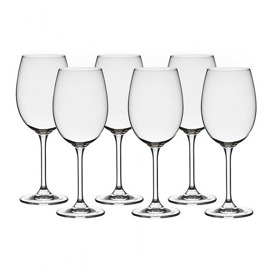 Jogo 6 Taças 580ml Gastro Bohemia Cristal Ecológico